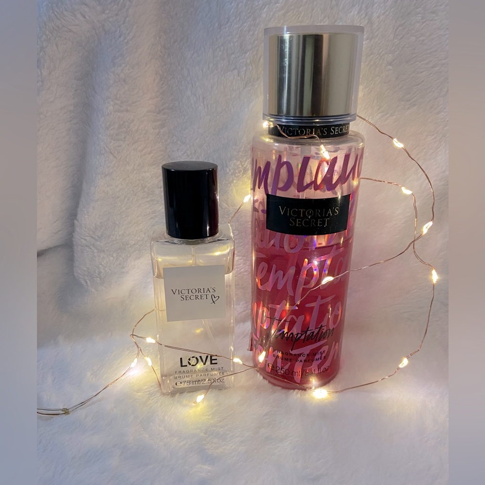 Victoria's Secret Temptation and LOVE Perfumes/Spray